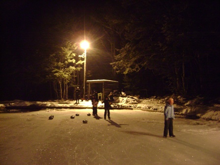 Evening ice skating and Curling at Forest Lodge -  Friday 6 July 2012