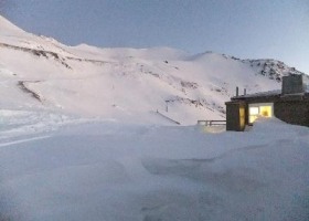 10-6-12 - Snowline Lodge Nestled in the Snow