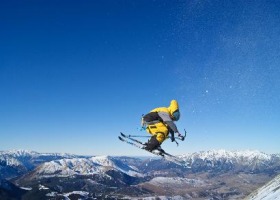 Andy gets some good air