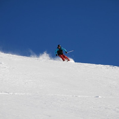 Having the slope to yourself