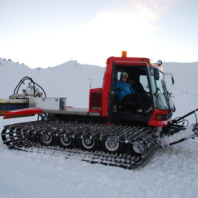 Ready to push the snow back up hill