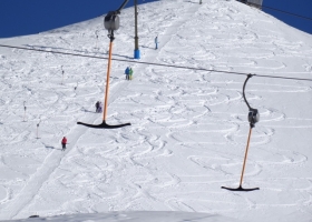 Opening Day Great powder on Swiss Run